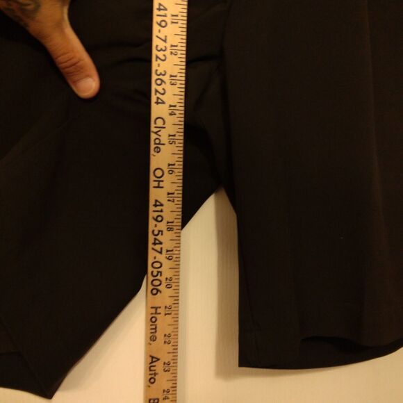 FootJoy FJ golf shorts mens 38 black frat front performance active polyester str - Picture 5 of 8